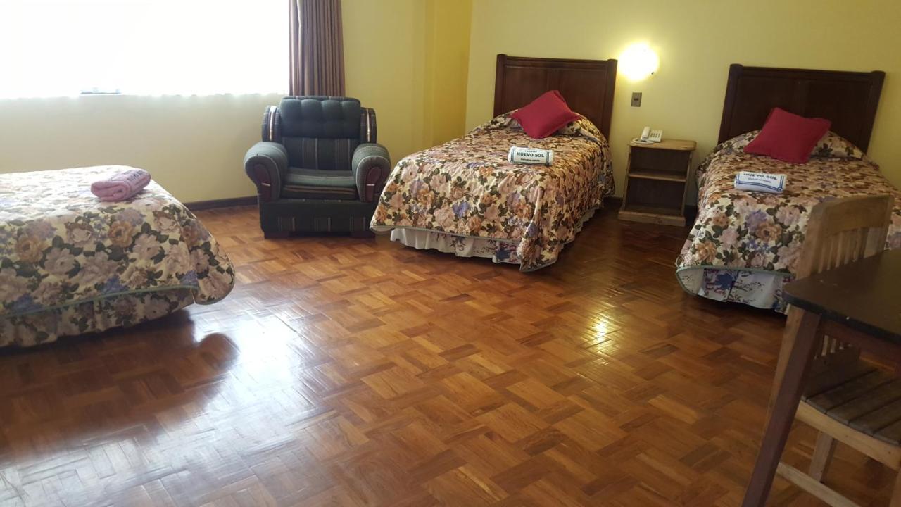 Hotel Nuevo Sol ลาปาซ ภายนอก รูปภาพ